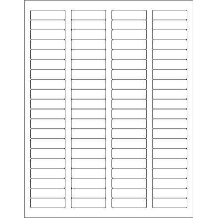 BSC PREFERRED Bsc Preferred LL261 Temporary Labels 8000 Per Case