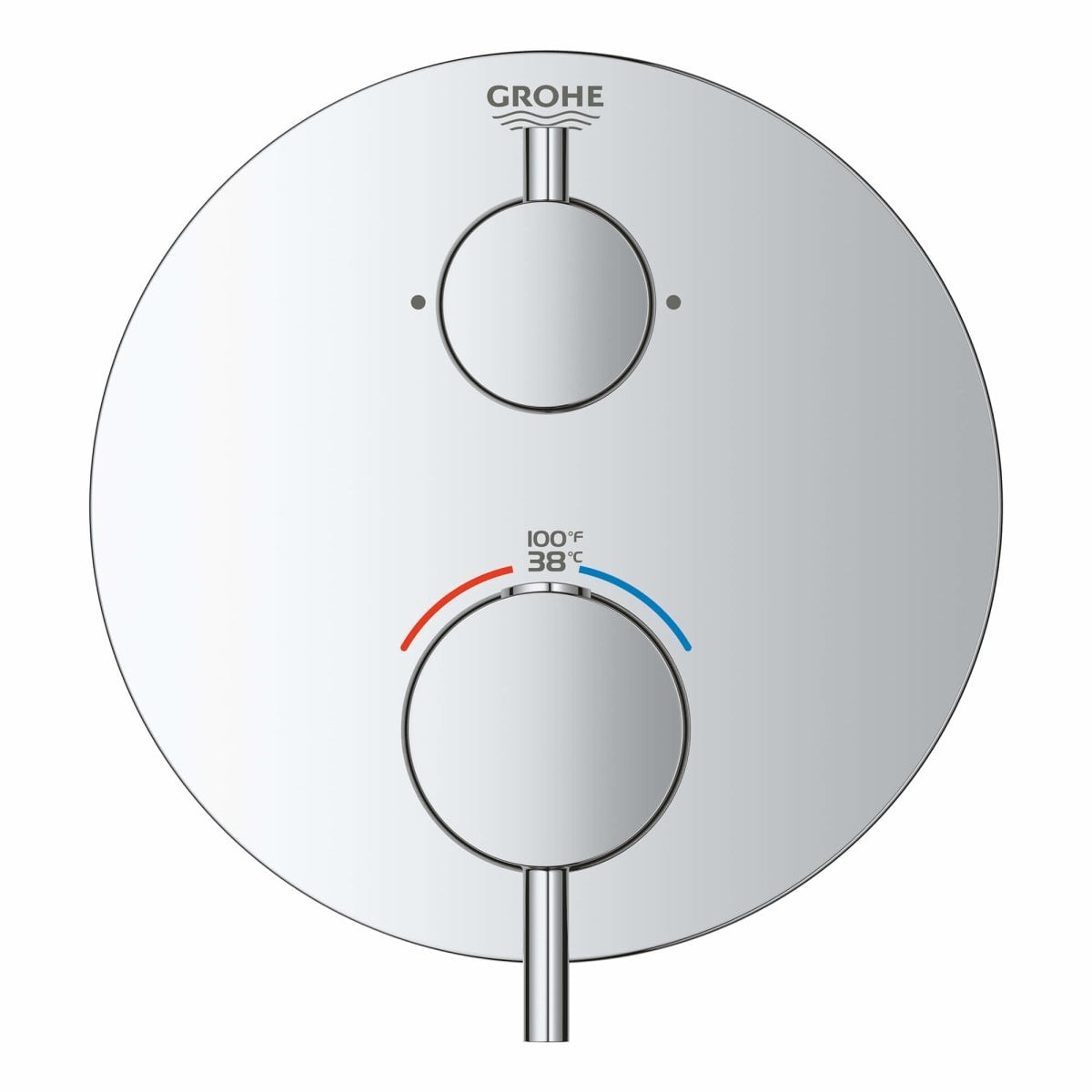 GROHE Grohe 24151003 Atrio New Dual-Function Thermostatic Trim (Trim Kit)