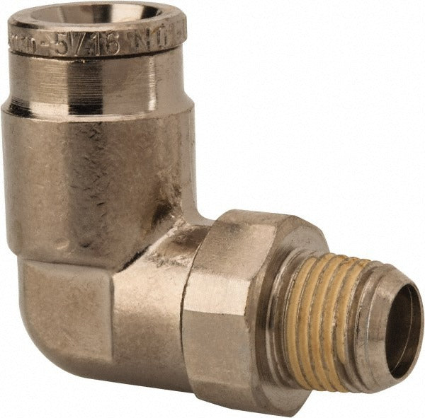 NORGREN Norgren 101470818 90 Swivel Elbow Push-to-connect 8mm Bspt