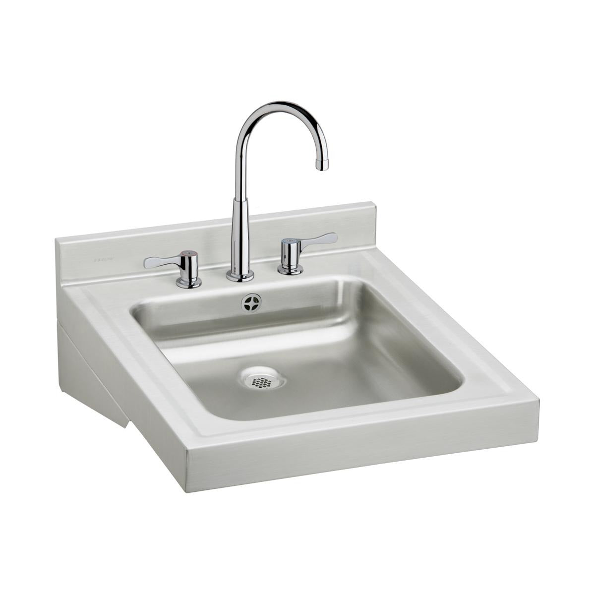 BSC PREFERRED Bsc Preferred WCLWO1923OSDC Wall Hung Lavatory Sink Kit