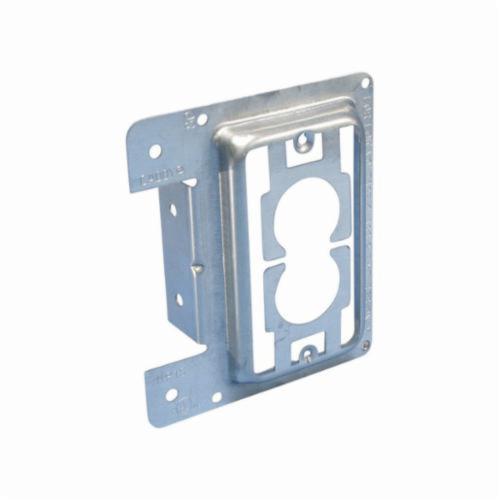 Erico MP1S Low Voltage Mounting Plate - For Use With Low Voltage Class 2 Outlet, Flush Mount, Steel