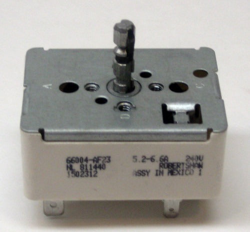 WHIRLPOOL Whirlpool 3149404 Range Infinite Switch 240V 5.2-6.6A (6-inch) WP3149404
