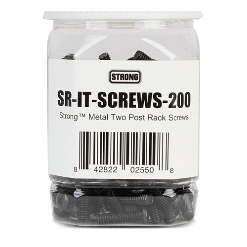 STRONG Strong SR-IT-SCREWS-200 12-24 Rack Screws