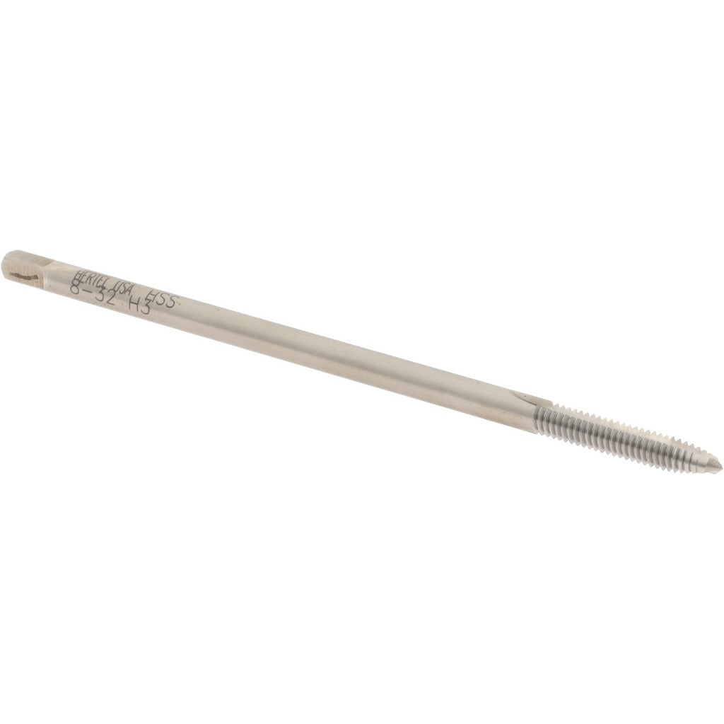HERTEL Hertel G837631 Extension Tap 8-32 2 Flute H3 Spiral Point
