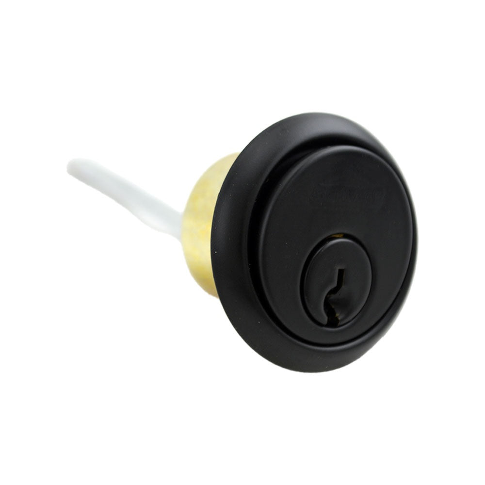 SCHLAGE Schlage Commercial 20022C622 Rim Cylinder C Keyway Matte Black
