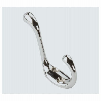 NATIONAL HARDWARE National Mfg N273-516 Heavy Duty Coat Hat Hook Chrome 5pk