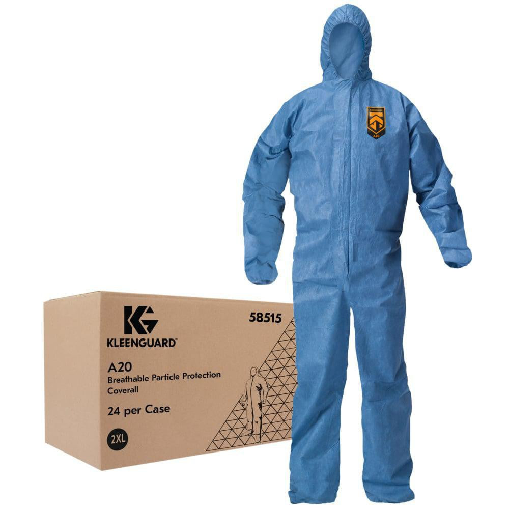 KLEENGUARD Kleenguard 58515 Disposable Coveralls 2XL Sms 24/case