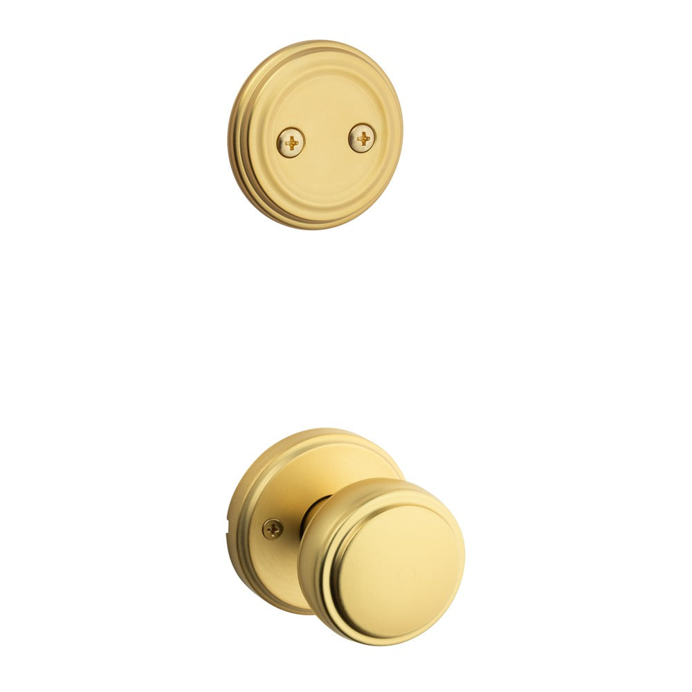 KWIKSET Kwikset 968SOK-4 Interior Dummy Handleset Trim Satin Brass