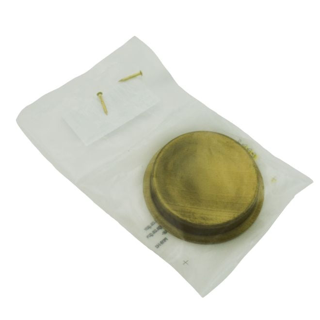 IVES Ives 221B4 Round Flush Pull 2.5in Satin Brass
