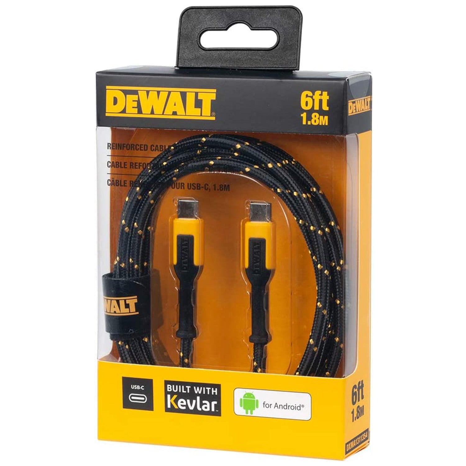 DEWALT Dewalt 131 0021 DW2 Reinforced Type C Cable 10 ft