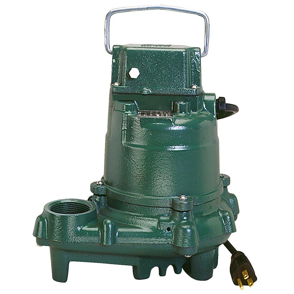 Zoeller 57-0002 Mighty-Mate 3/10 HP 115V Non-Automatic Cast Iron Submersible Sump/Effluent Pump (N57)