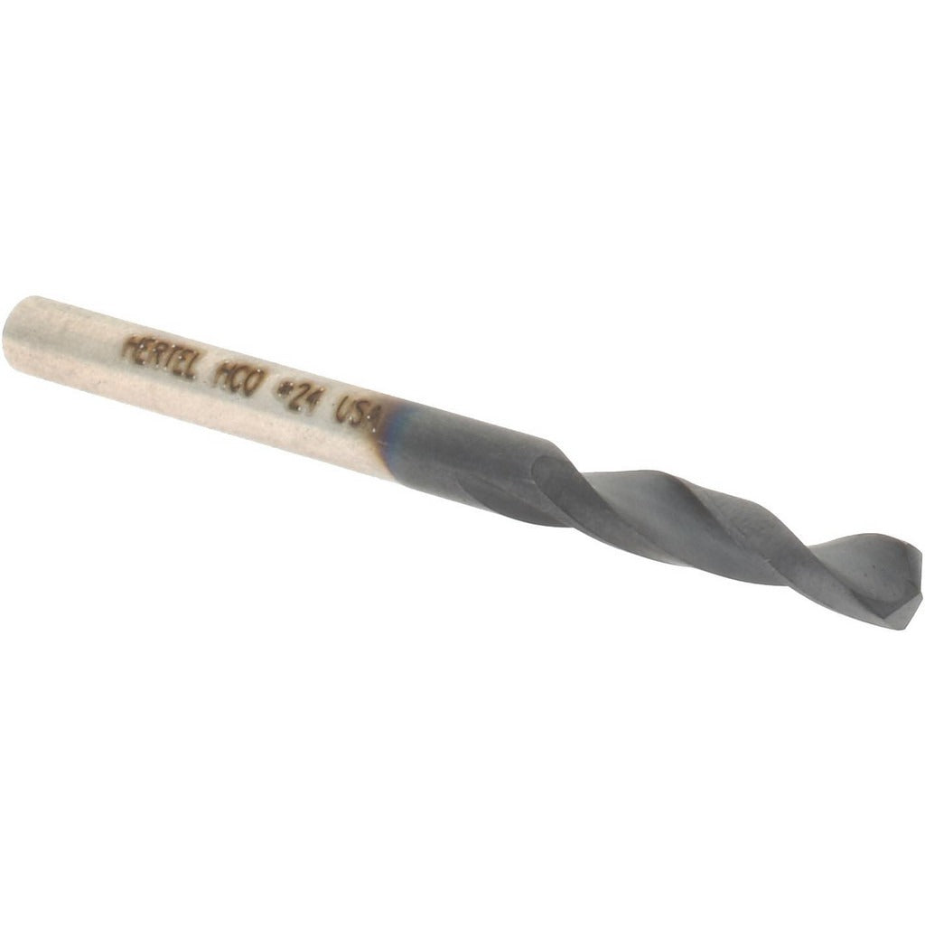 HERTEL Hertel 74132218 Screw Machine Drill Bit Size 24 Cobalt