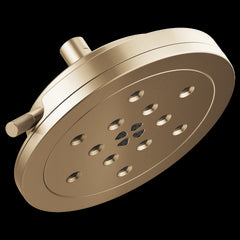 Brizo 87435-GL Litze 4-Function Raincan Showerhead with H2Okinetic Technology Luxe Gold