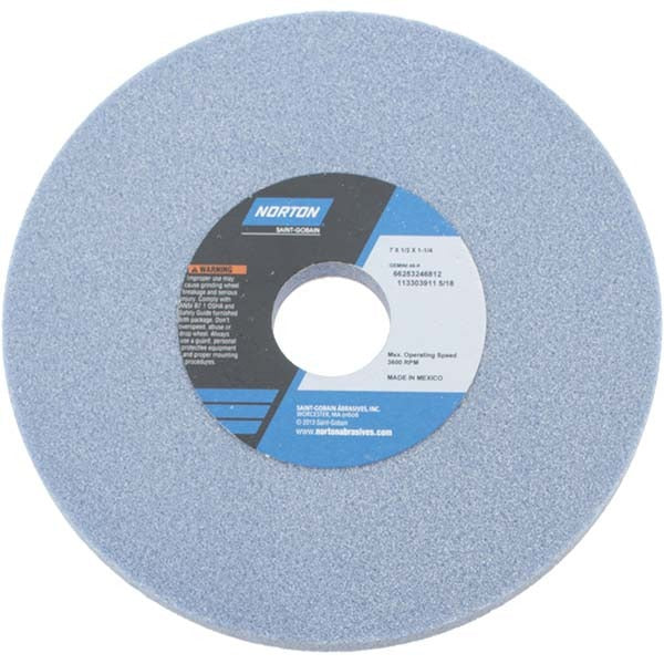 NORTON Norton 66253246812 Surface Grinding Wheel 46 Grit 7 in