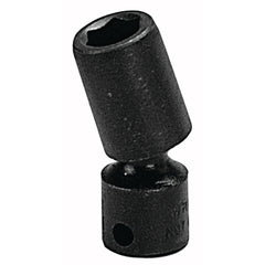 Wright Tool 3858 3/8 Inch Drive 6 Point Standard Universal Power Socket 9/16 Inch