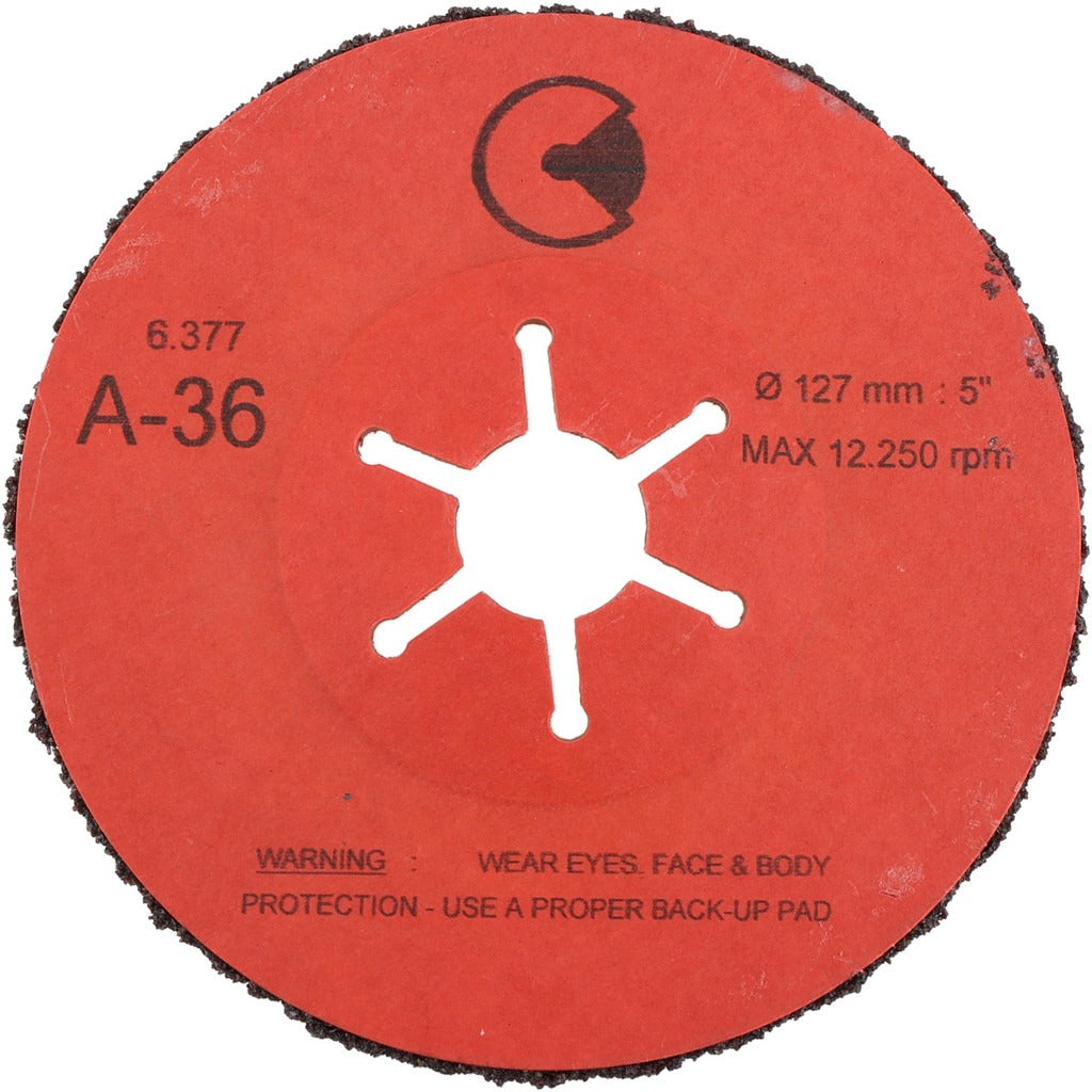 VALUE COLLECTION Value Collection 01-1019 Fiber Disc 5 in 36 Grit Aluminum Oxide