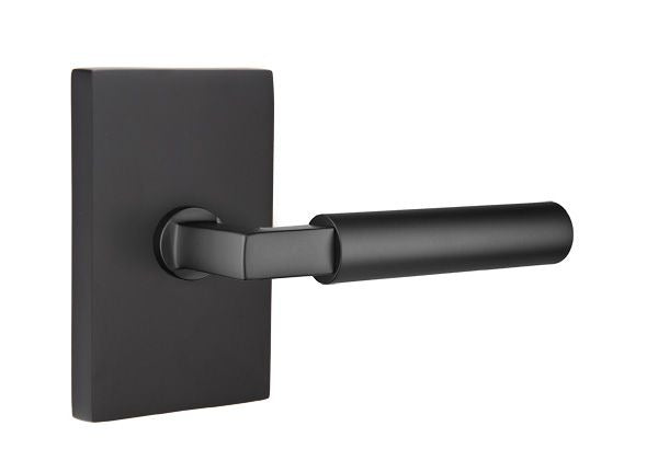 EMTEK Emtek 5212HECUS19LH Hercules Lever Privacy Set Flat Black