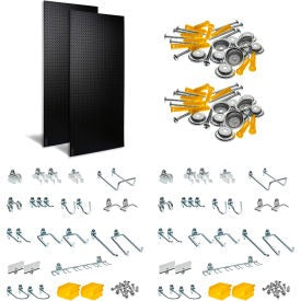 TRITON PRODUCTS Triton Products DB-2BK Kit Pegboard Kit 24x48 in Black