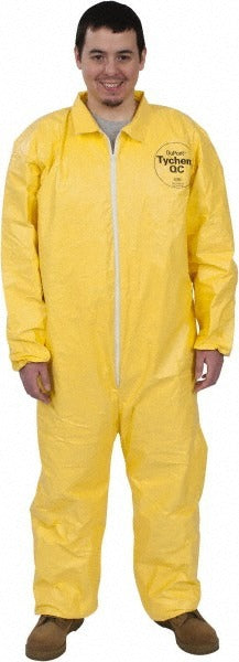 DUPONT Dupont QC120SYLLG001200 Disposable Coveralls Large 12-pack