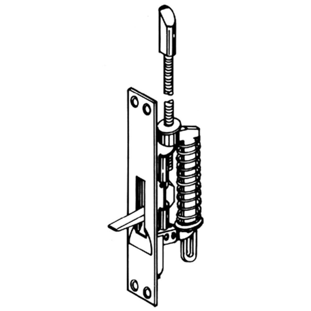 TRIMCO Trimco 3820626630 Ul Semi-automatic Flush Bolt