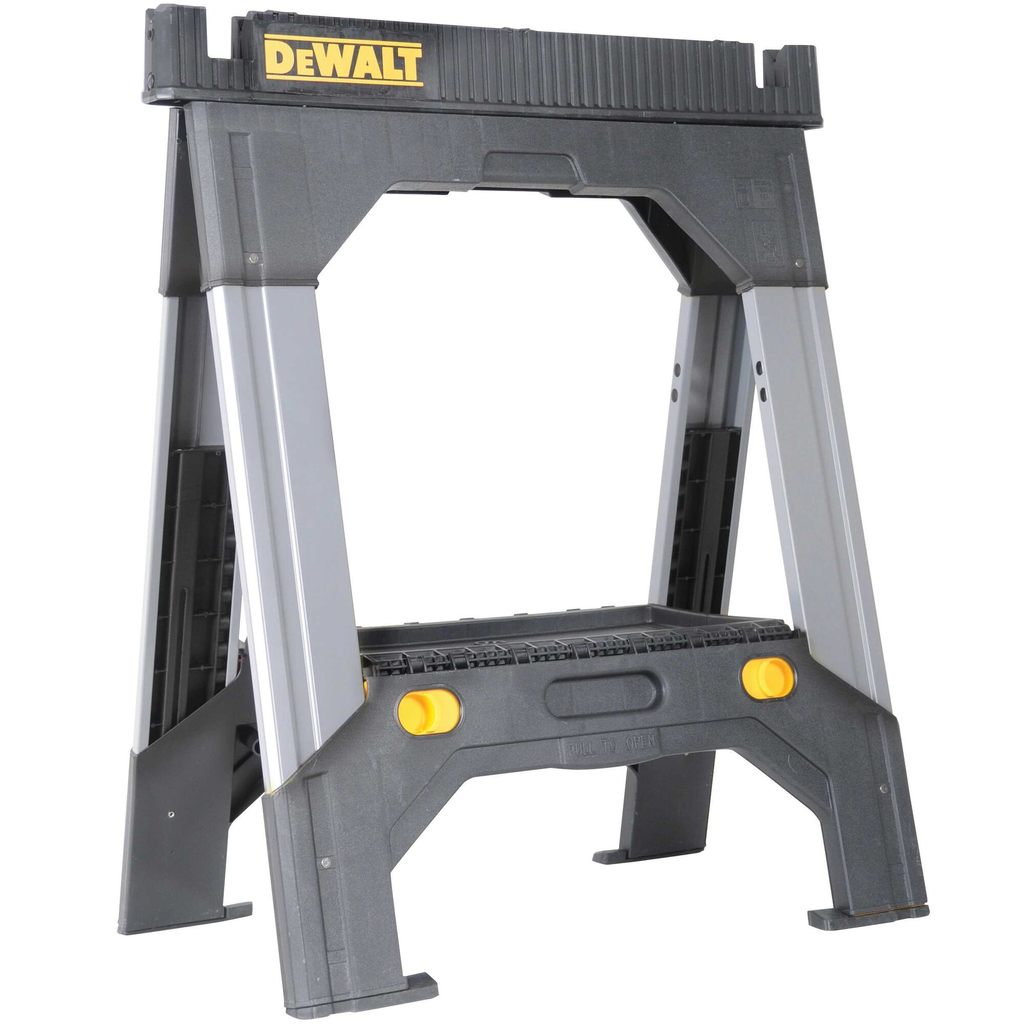 DeWalt DWST11031 Sawhorse with Adjustable Steel Legs 2500 lb Capacity