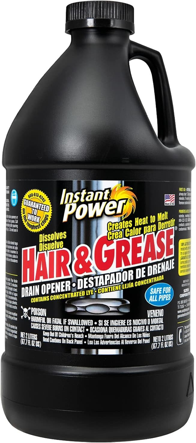 INSTANT POWER Instant Power 1970 Hair and Grease Drain Opener (2 L)