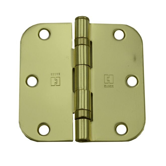 HAGER Hager Hinge RCBB18423123EA58 Ball Bearing Hinge Bright Brass