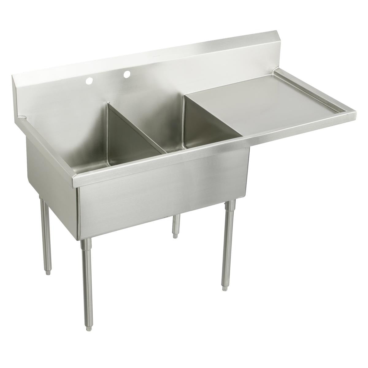 BSC PREFERRED Bsc Preferred SS8254R2 Double Compartment Scullery Sink