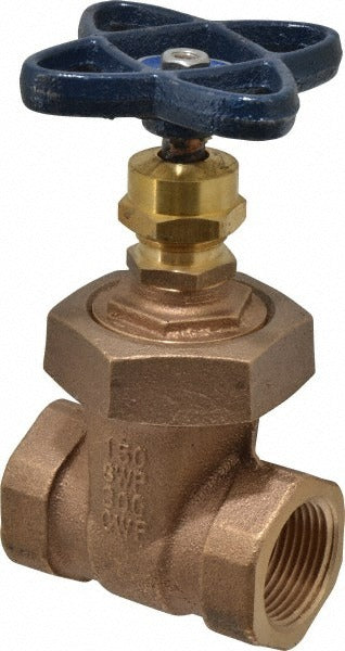 NIBCO Nibco NL1T00A Gate Valve 1 Inch Threaded Bronze