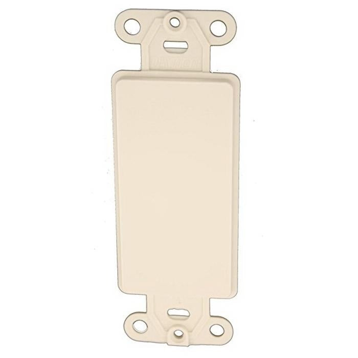 LEVITON Leviton 80414-T Blank Decora Insert, Light Almond
