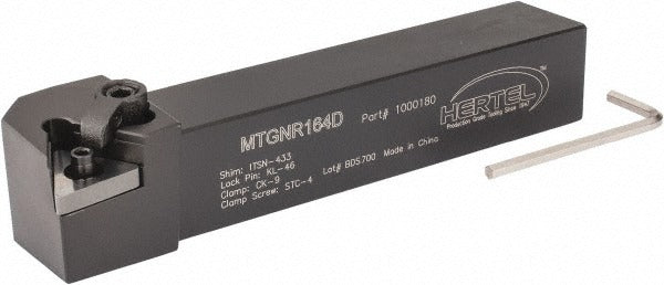 HERTEL Hertel 1000180 Mtgn Negative Rake Indexable Turning Toolholder
