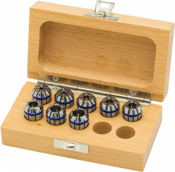 PARLEC Parlec EROS16-SI008 Er Collet Set 8 Pc Eros16