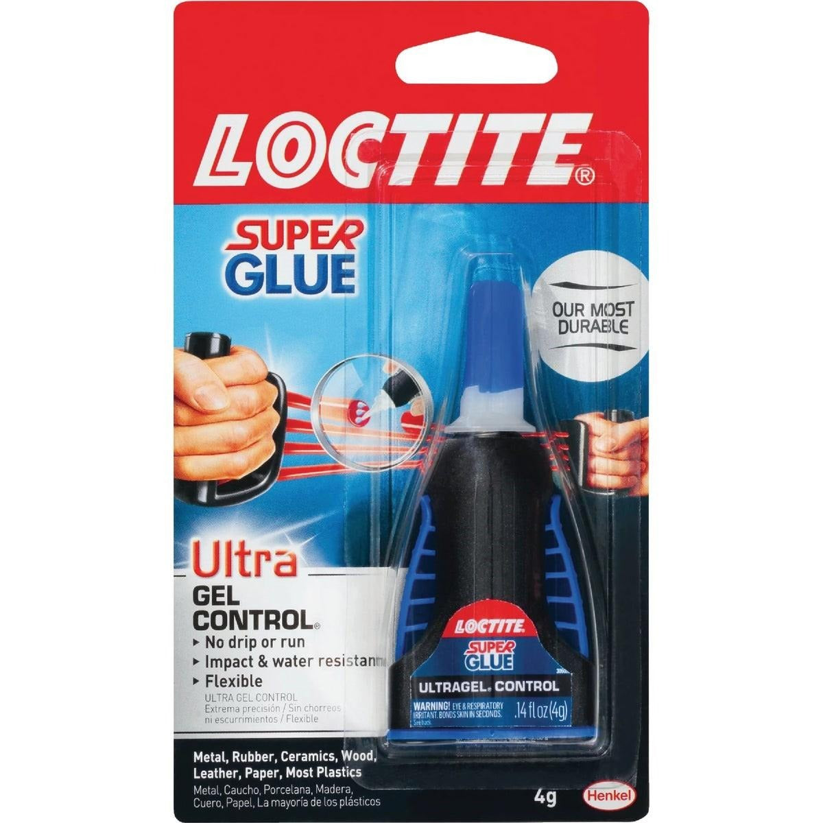 LOCTITE Loctite 1363589 Super Glue Ultra Gel Control 0.14 oz (4 g)