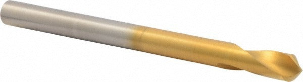 PRECISION TWIST DRILL Precision Twist Drill 6000060 Spotting Drill 3/8 in Tin Hss