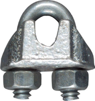 NATIONAL HARDWARE National Mfg N248-278 Zinc Wire Cable Clamp 1/8 in 20 Pack