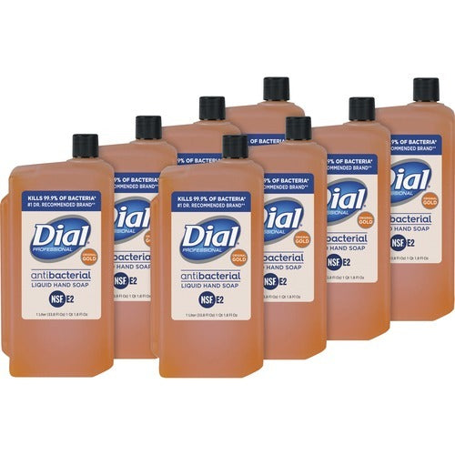 DIAL Dial Corporation DIA84019CT Liquid Gold Soap Refill 1L 8-pack
