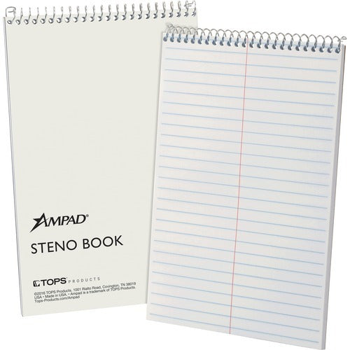 TOPS Tops TOP25472 Steno Notebook 70 Sheets Gregg Ruled