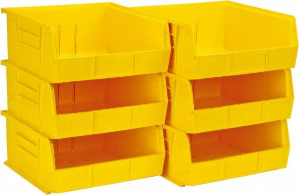 QUANTUM STORAGE SYSTEMS Quantum Storage QUS235YLCS Hopper Stacking Bin Yellow