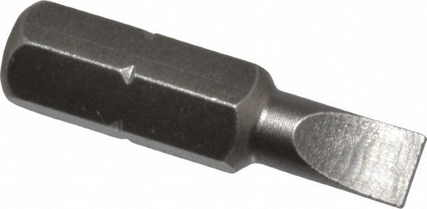 APEX Apex 445-10X Slotted Screwdriver Insert Bit 3/16 in 1/4 in Drive