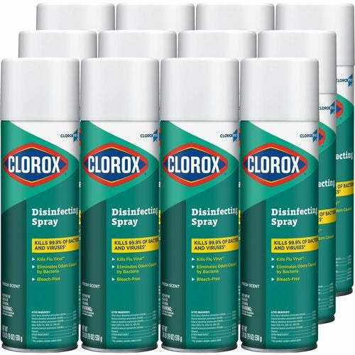 CLOROX Clorox CLO38504CT Disinfecting Spray 19 Oz 12-pack