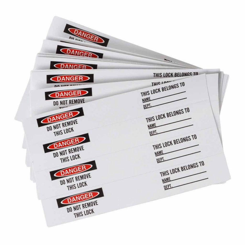 BRADY Brady 121448 Danger Safety Label 5x0.75 in Vinyl 40-pack