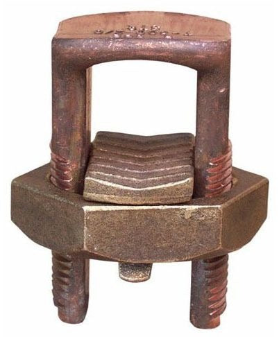 MORRIS PRODUCTS Morris Products 90320 #2 Copper Split Bolt 600 V (Size #2)