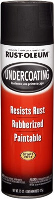 RUST-OLEUM Rust-oleum 248657 Rubberized Undercoating Black 15 Oz