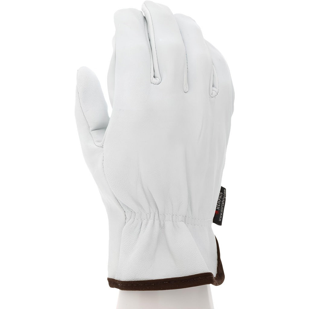 MCR SAFETY Mcr Safety 3603S Goatskin Leather Gloves Size Small