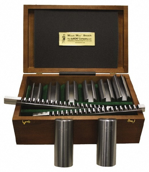 DUMONT MINUTE MAN Dumont Minute Man 44500 Style E Keyway Broach Set 10pc