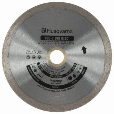 HUSQVARNA Husqvarna Construction 542761261 Continuous Rim Tile Blade 7in