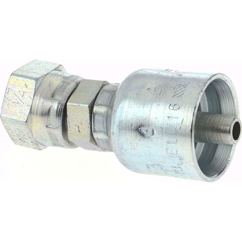 PARKER Parker 10743-4-4 Female Swivel Hose Fitting 1/4 in Npsm