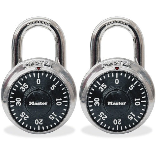 MASTER LOCK Master Lock MLK1500T Combination Padlock Pack of 2