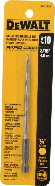 DEWALT Dewalt DW2539 Mechanics Drill Bit Size 10 Hss 3.75 in