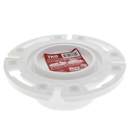 Sioux Chief 883-PT Closet Flange PVC Total Knockout 3 x 4-In.